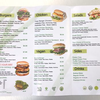 Burganic Hub - Menu - Burgers Near Me - Houston, Texas Burganic Hub - Menu - Burgers Near Me - Houston, Texas