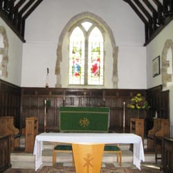 Church of St Mary Magdalene - Chancel - 13th century East window with 'Y' tracery