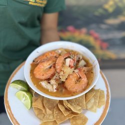 Cactus Mexican Buffet - Caldo de siete Mares ( Mexican Seafood Soup) Friday, Sat, Sun 12-4pm