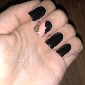 Mod Nails - Design looks off and the middle nail is bumpy to the touch - Nail Salons Near Me - Studio City, California Mod Nails - Design looks off and the middle nail is bumpy to the touch - Nail Salons Near Me - Studio City, California