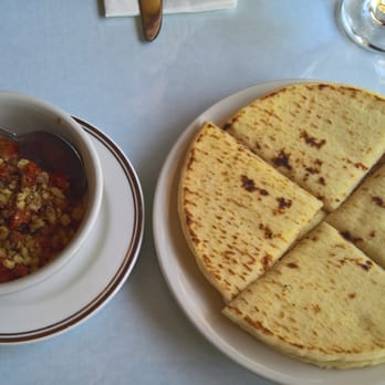 Caravan Kebab - Lebanese Mohamara spread with pita - Indian Near Me - Edmonds, Washington