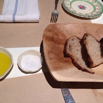 ABC Kitchen - Fresh bread, olive oil and sea salt. Heaven - Breakfast & Brunch Near Me - New York, New York