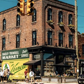 Folk - a large brick building on a corner - Cafes Near Me - Detroit, Michigan Folk - a large brick building on a corner - Cafes Near Me - Detroit, Michigan
