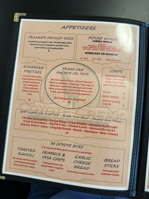 Menu photo 4 Coyote Creek Bar & Grill Fort Wayne, IN
