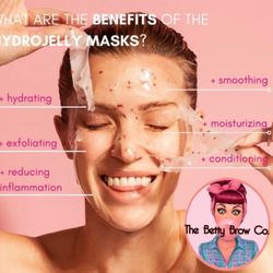 The Betty Brow - We top off every facial with a customized hydro jelly mask for your skins individual needs!