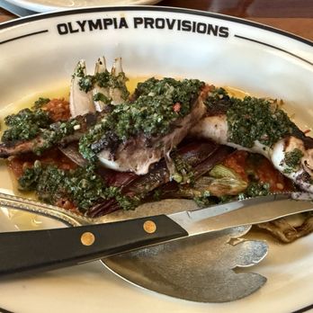 Olympia Provisions - Grilled Octopus - New American Near Me - Portland, Oregon Olympia Provisions - Grilled Octopus - New American Near Me - Portland, Oregon