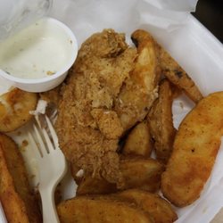Dino's Food Mart - Chicken tender meal for lunch