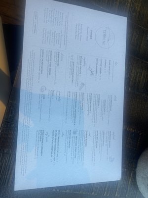 Menu photo 5 Terrene San Francisco, CA