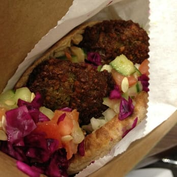 Pitopia - Whole wheat pita falafel sandwich (4 falafels per Sammie) - Kosher Near Me - New York, New York
