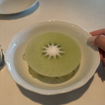 Camphor - Kiwi mint dessert (amazing and so cute!) - French Near Me - Los Angeles, California