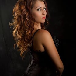 Rendezvous Salon - Hair and make up for a photo flex photo shoot 2012