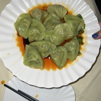 Hing Kee Restaurant - Dumplings in Szechuan Red Chili Oil Sauce - Vietnamese Near Me - Chicago, Illinois Hing Kee Restaurant - Dumplings in Szechuan Red Chili Oil Sauce - Vietnamese Near Me - Chicago, Illinois