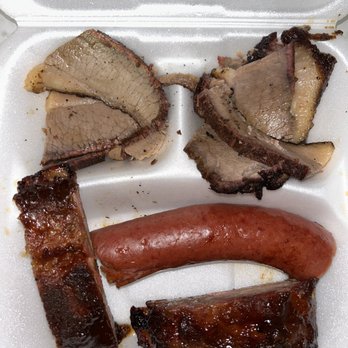 Swine Dining BBQ - 3 meat dinner with Ribs, Sausage and Brisket - Barbeque Near Me - Bellevue, Nebraska