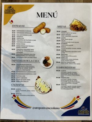 Menu photo 1 Arepon Venezolano - Orem Orem, UT