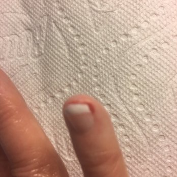 50 Shades Nails & Spa - Told her she was cutting too short, and now 3 fingers are bleeding! - Nail Salons Near Me - Murrells Inlet, South Carolina
