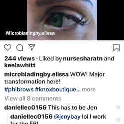 Harmony Microblading & Beauty Studio - After first time getting brows done in 2018. My friend got these done first and I asked her where she went and I'm glad she did! XOXO!!