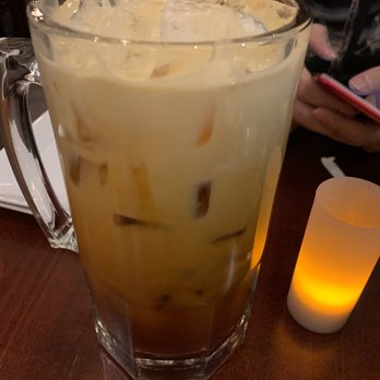 Spicy Shallot - Large Thai iced tea - Thai Near Me - Elmhurst, New York Spicy Shallot - Large Thai iced tea - Thai Near Me - Elmhurst, New York