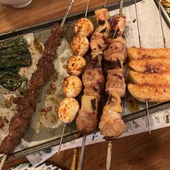 Dynasty BBQ - Egg rice cake beef skewers - Chinese Near Me - Newark, California Dynasty BBQ - Egg rice cake beef skewers - Chinese Near Me - Newark, California