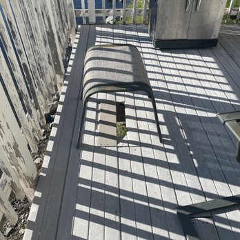 World Class Property Management - Large holes in deck and dock. Very unsafe. Their answer....put patio furniture over the hole. - Vacation Rental Agents Near Me - Zephyr Cove, Nevada
