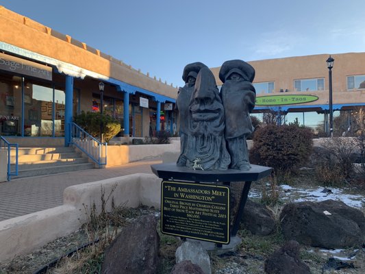 Taos Plaza by null