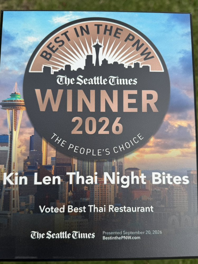 Food from Kin Len Thai Night Bites