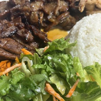 Ashiya - Pork and beef teriyaki combo... sooo good! - Japanese Near Me - Lynnwood, Washington Ashiya - Pork and beef teriyaki combo... sooo good! - Japanese Near Me - Lynnwood, Washington