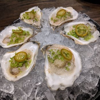 Roister - Island Creek Oysters $27 - New American Near Me - Chicago, Illinois
