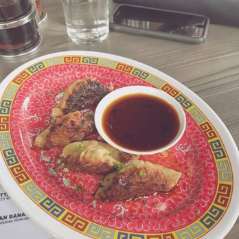 Ace Eat Serve - Gyoza that were burned on one side and uncooked / doughy on the other. - Asian Fusion Near Me - Denver, Colorado Ace Eat Serve - Gyoza that were burned on one side and uncooked / doughy on the other. - Asian Fusion Near Me - Denver, Colorado