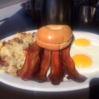 Stacks - Bacon, eggs, potatoes, bagel - Breakfast & Brunch Near Me - Burlingame, California Stacks - Bacon, eggs, potatoes, bagel - Breakfast & Brunch Near Me - Burlingame, California