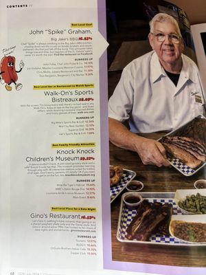 Menu photo 2 Smokehouse 74 St. Gabriel, LA