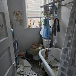 Mogul Realty - 7/31/2024, this was the result of negligence from the renovation upstairs which caused my bathroom to be destroyed and contaminated.