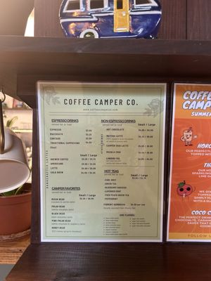 Menu photo 2 Coffee Camper Monroe, GA