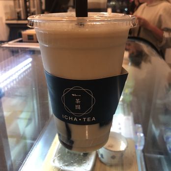 Icha Tea - Rose dian hong black tea, with grass jelly - Coffee & Tea Near Me - Toronto, Ontario Icha Tea - Rose dian hong black tea, with grass jelly - Coffee & Tea Near Me - Toronto, Ontario