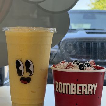 Bomberry - mango mayhem and Bomberry classic - Acai Bowls Near Me - Walnut, California Bomberry - mango mayhem and Bomberry classic - Acai Bowls Near Me - Walnut, California