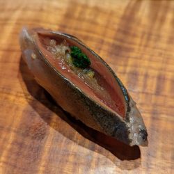 Sushi Sho - Hawaii - Poke mackerel with ginger and green scallions