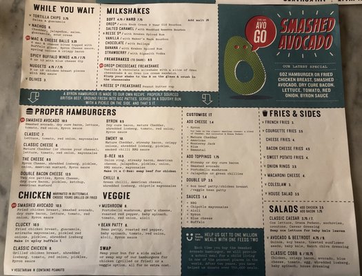 Menu photo 5 Byron Hamburgers Edinburgh, EDH