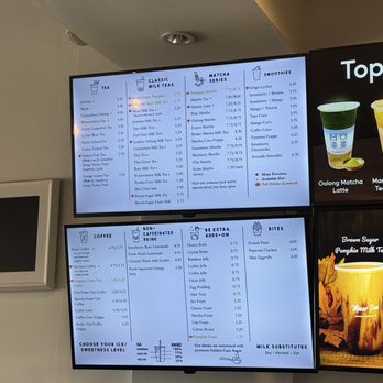 Muse Tea - Menu Nov 2025 - Bubble Tea Near Me - Houston, Texas