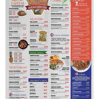 Los Cabos - Menu back - Mexican Near Me - Kissimmee, Florida Los Cabos - Menu back - Mexican Near Me - Kissimmee, Florida