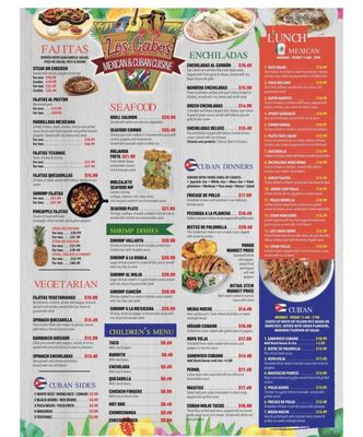 Menu photo 2 Los Cabos Kissimmee, FL Menu photo 2 Los Cabos Kissimmee, FL