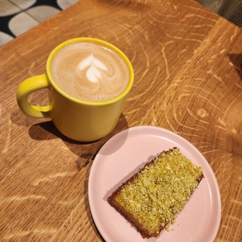 Yellow The Cafe - Baklava Mocha, Bassbousa - Bakeries Near Me - Washington, DC, District of Columbia Yellow The Cafe - Baklava Mocha, Bassbousa - Bakeries Near Me - Washington, DC, District of Columbia