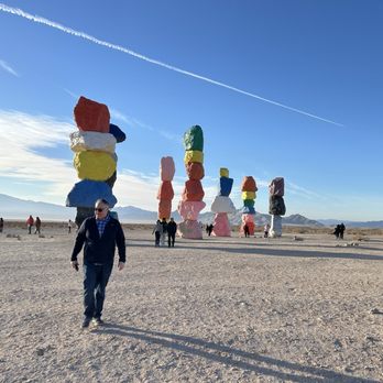 Seven Magic Mountains - 1/4/25 - Public Art Near Me - Las Vegas, Nevada Seven Magic Mountains - 1/4/25 - Public Art Near Me - Las Vegas, Nevada