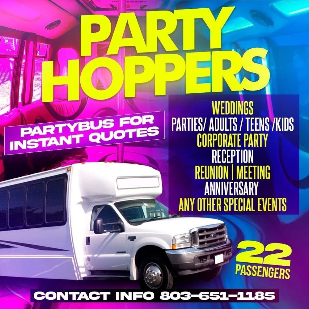 PARTY HOPPERS Updated October 2024 26 Photos Columbia, South