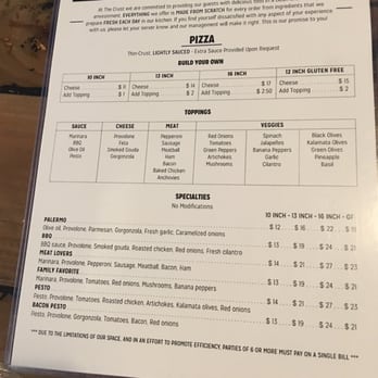 The Crust Pizza - Pizza Near Me - Naples, Florida The Crust Pizza - Pizza Near Me - Naples, Florida