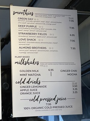 Menu photo 3 Green Sage Cafe - Downtown Asheville, NC