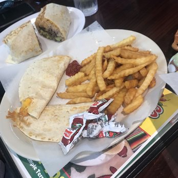 Cielito Lindo Mexican Restaurant - Quesadilla with fries and nasty ketchup packets thrown on the food. - Mexican Near Me - Temple Terrace, Florida Cielito Lindo Mexican Restaurant - Quesadilla with fries and nasty ketchup packets thrown on the food. - Mexican Near Me - Temple Terrace, Florida