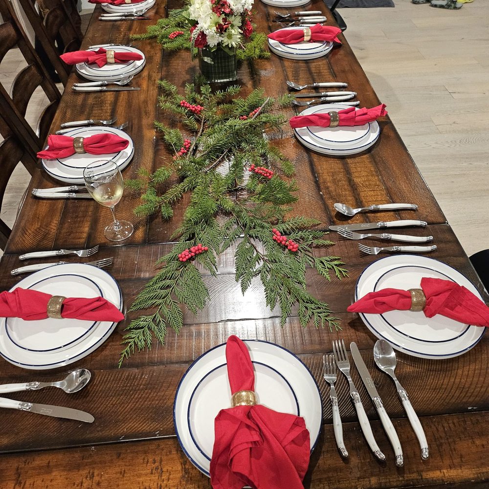 Pasta Mark - Beautifully Dressed Table - Personal Chefs Near Me - Long Beach , California Pasta Mark - Beautifully Dressed Table - Personal Chefs Near Me - Long Beach , California
