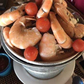 Casa Maria - The fresh shrimp cocktail were cooked perfectly and huge! - Seafood Near Me - Tulum, ROO