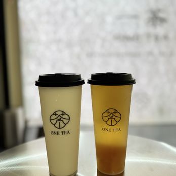 One Tea - Camellia royale with milk and jasmine with jasmine jelly - Bubble Tea Near Me - Temple City, California