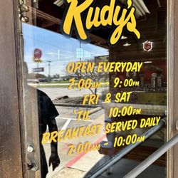 Rudy's "Country Store" and Bar-B-Q - Hours
