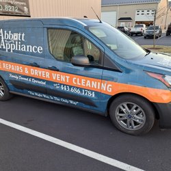 Spray Less Wraps & Graphics - Abbott Appliance Full Wrap